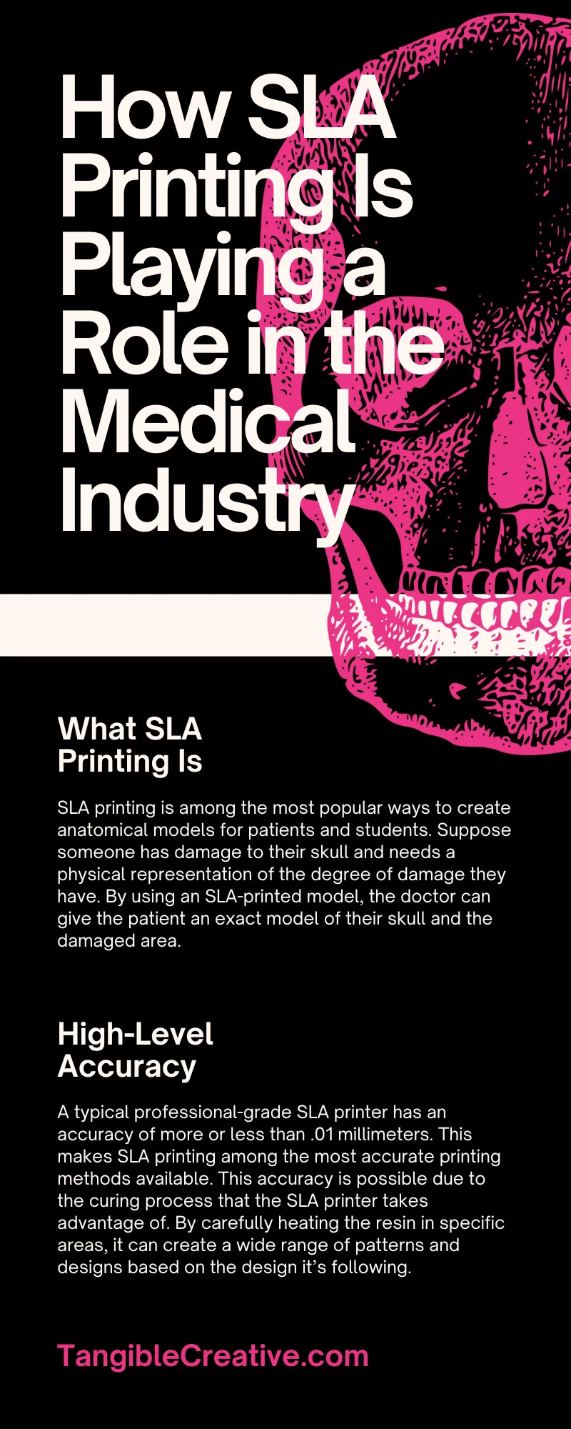 How SLA Printing Is Playing a Role in the Medical Industry